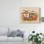 « remerciement coeur i », impression sur toile tendue-1468552919