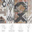 Abstract Machine Woven Beige Area Rug-89091579