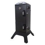 Broil King Smoke Vertical Cabinet Charcoal Smoker in Black