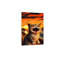 Orange orange, chaton terrifié, toile de qualité supérieure, décoration murale 24 po x 18 po