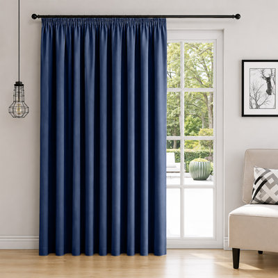 Room Darkening Single Curtain Panel