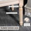 Banc rembourré blanc crème de 46 po avec attrait rétro français pour un espace paisible, Allure Relaxing