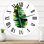 Horloge murale bohème et éclectique