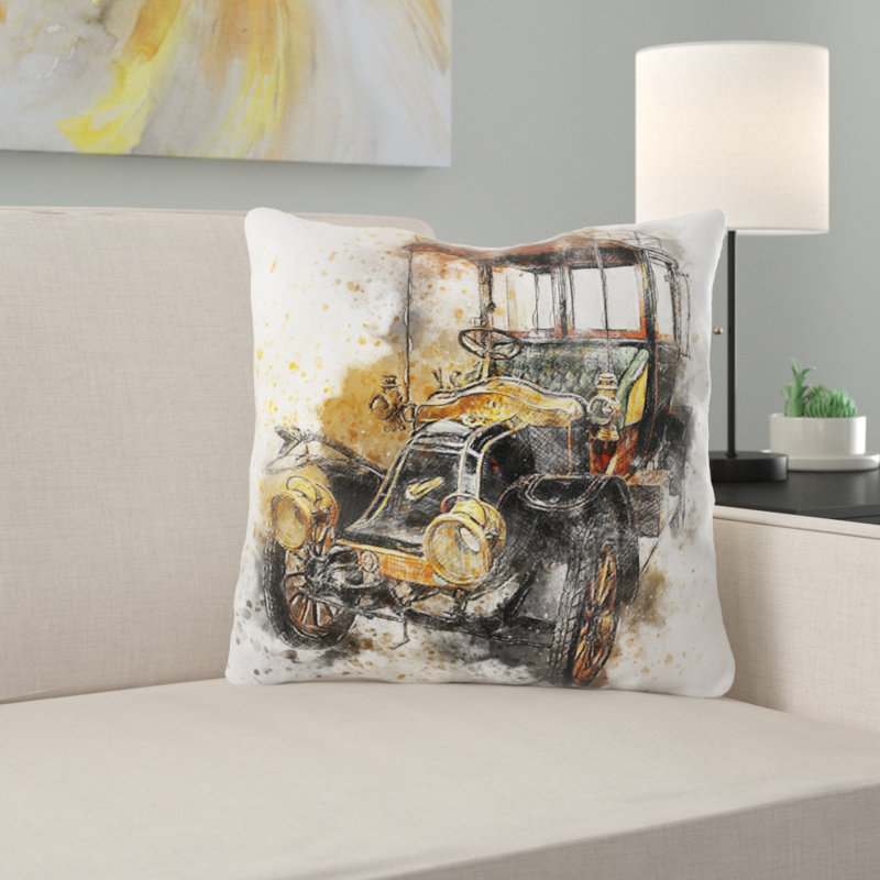 Coussin de voiture Morristown, Microsuède, Intérieur