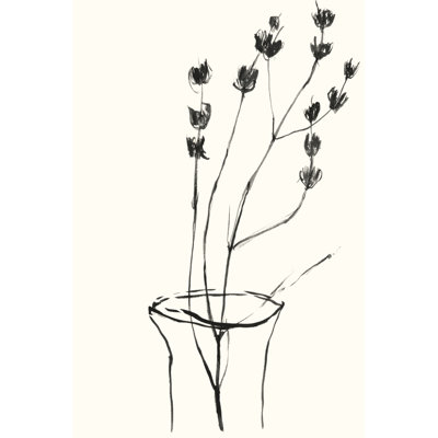 Croquis de la fleur naïve III