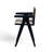 27'', Modern Minimalist Bar Stool With Cane Seat, Solid Wood Frame