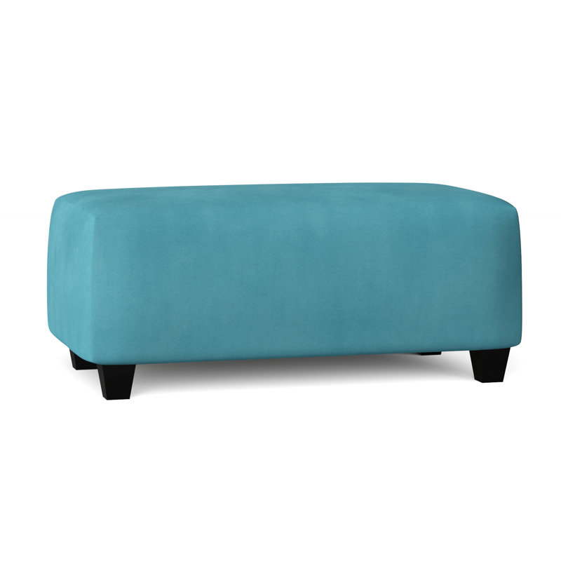 Jireth Upholstered Ottoman, Bulldozer Caribbean