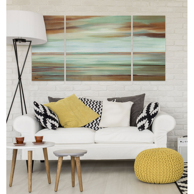 Infini ciel-imprimé de toile à multiples images, H 40 po x l 80 po x P 1,5 po