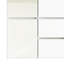 Ensemble de placard Ely, portes à double miroir, 5 tiroirs, 71 po, blanc