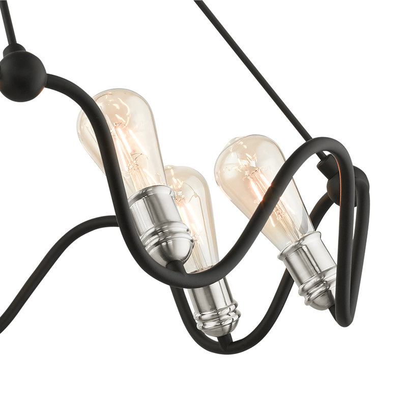 Merion 8 - Light Dimmable Wagon Wheel Chandelier