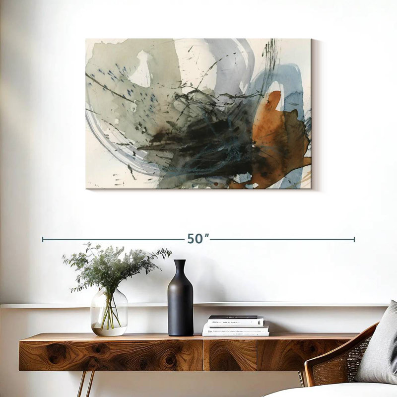 Orbital Burst I, 24" H x 36" W