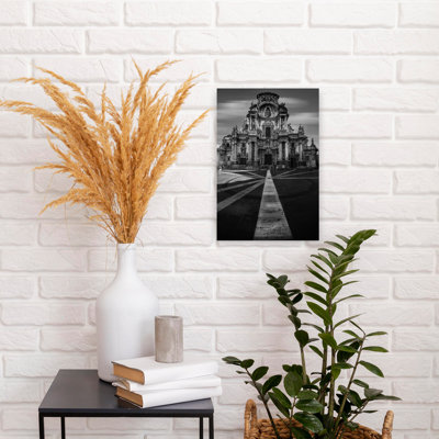 Dramatic Baroque Facade Dramatic Abstract Contemporary Architecture City Wall Art