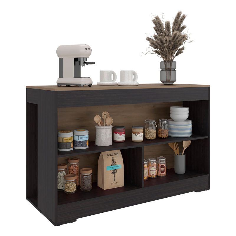 Storage Kitchen Island, Wenge