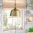 Saxon 1-Light Dimmable Dome Pendant-1953057659