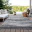 Tapis gris intérieur / extérieur lavable à la machine Chantille ACN1141-1367692775