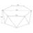 Hexagonal Top Coffee Table