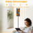  68.5" Standing Floor Lamp Football basketball soccer ball baseball sport Dimmable Metal Pole Lamp with Linen Lampshade LED Bulb Included