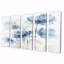 Warman - Art mural coquelicot 5 pièces-106160392