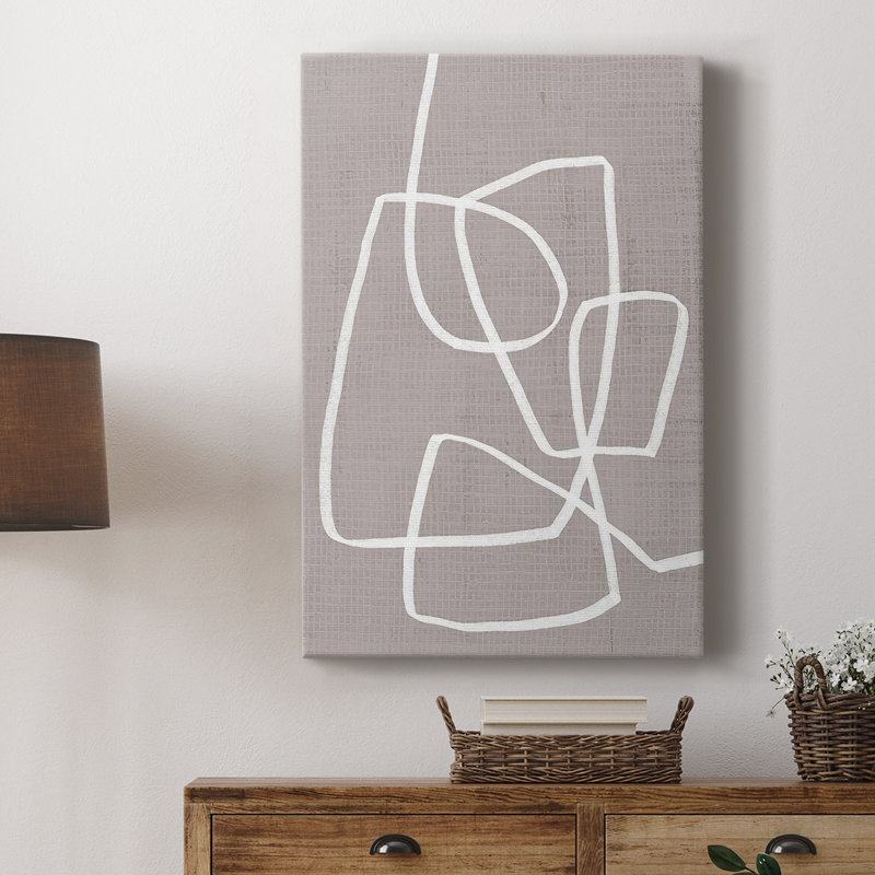 Lin rond-point I - galerie Cavas sur mesure, H 60 po x l 40 po