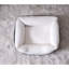 Lit pour animaux en mousse pour chats moyens, anthracite, 19,48 po X 13,17 6,94 po., Housse de couchage pour chat facile à nettoyer, confort central