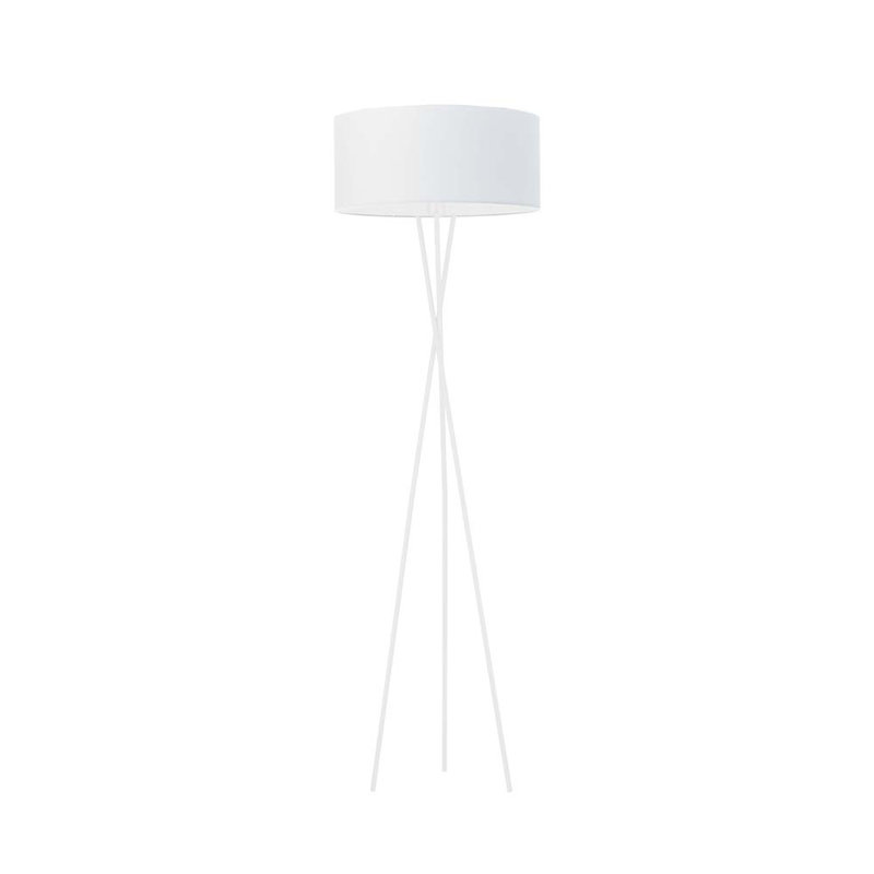 Arless 160cm Tripod Floor Lamp, White, White