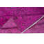 5.5x8.7 Ft Modern Floral Pattern Rug in Pink, Handwoven and Handknotted in Turkey
