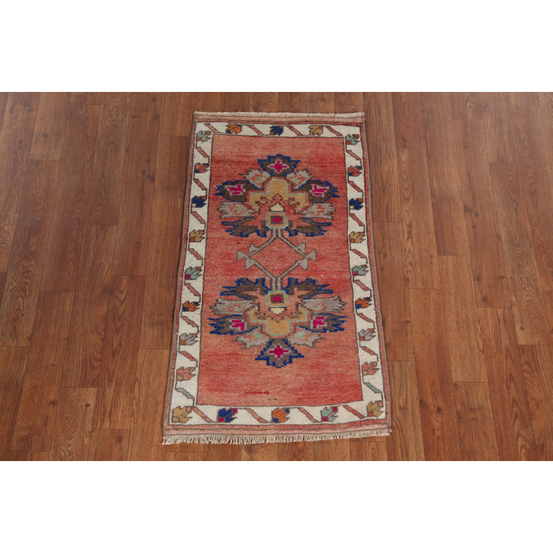 Tapis turc en laine Anatolian noué à la main 2 x 3