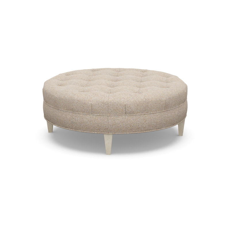 Round Ottoman, 5246-74, Sandstone