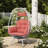 Swivel Patio Lounge Chairs, Steel Rattan Modern Egg Chair For Home
