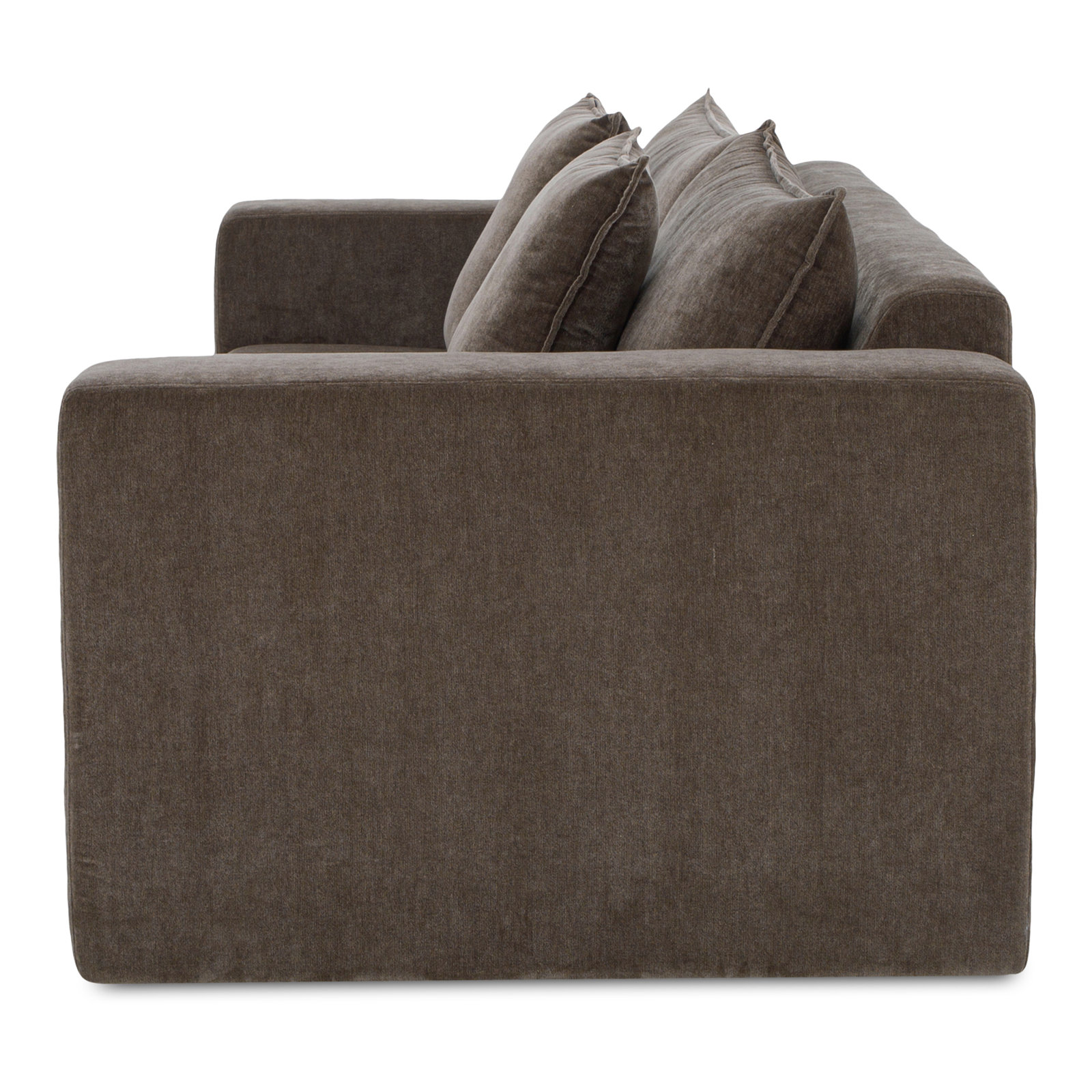 Kiran Sleeper Sofa, Charcoal Velvet