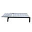 Chaise longue sans accoudoirs en métal Trygve-88400232
