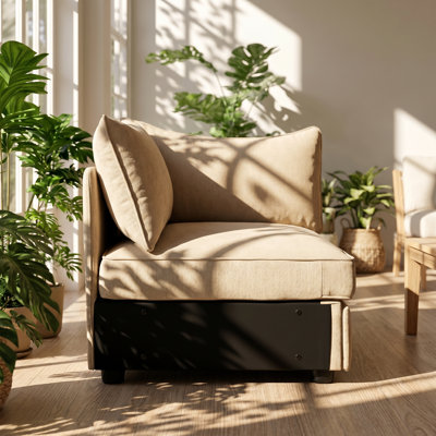 Canapé convertible en chenille avec rangement caché l 39,37 po x P 34,25 po x H 33 po Urban Ins