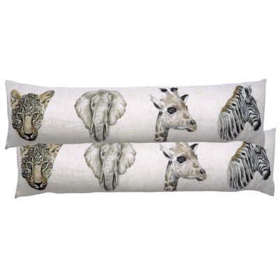 Animal Print Bolster Cushion