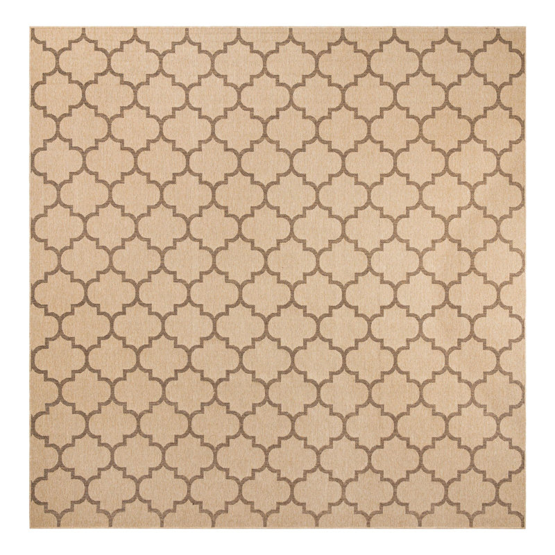 Selda   Geometric Indoor Rug, Square 12'2"