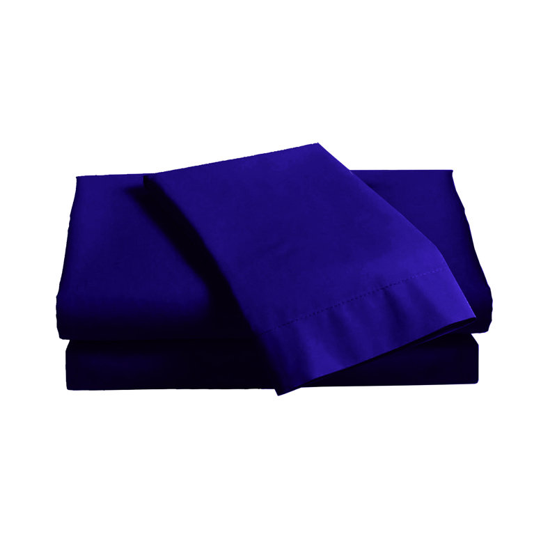 Percale Fitted Sheet Polycotton Solid Colour Bed Sheet Single Double King Super King Machine Washable High Yarn Quality