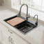 Drop In Kitchen Sink with Pull-out Faucet