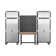 Seville Classics UltraHD 7-Piece Storage Cabinet System with Workbench, 10' Wide