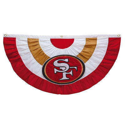 Drapeau plissé bunting célébration NFL