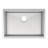 Whitehaus 27" Undermount Single Bowl 16 Gauge Brushed Stainless Steel Workstation Sink With Accessories-122846373