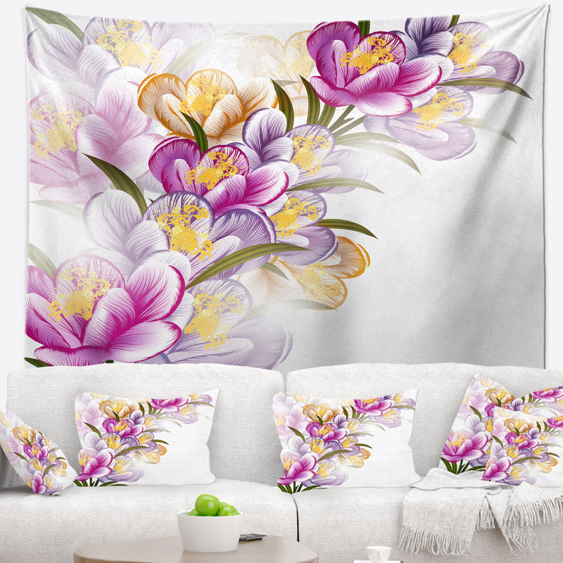 Polyester Tapestry, 50" H x 60" W