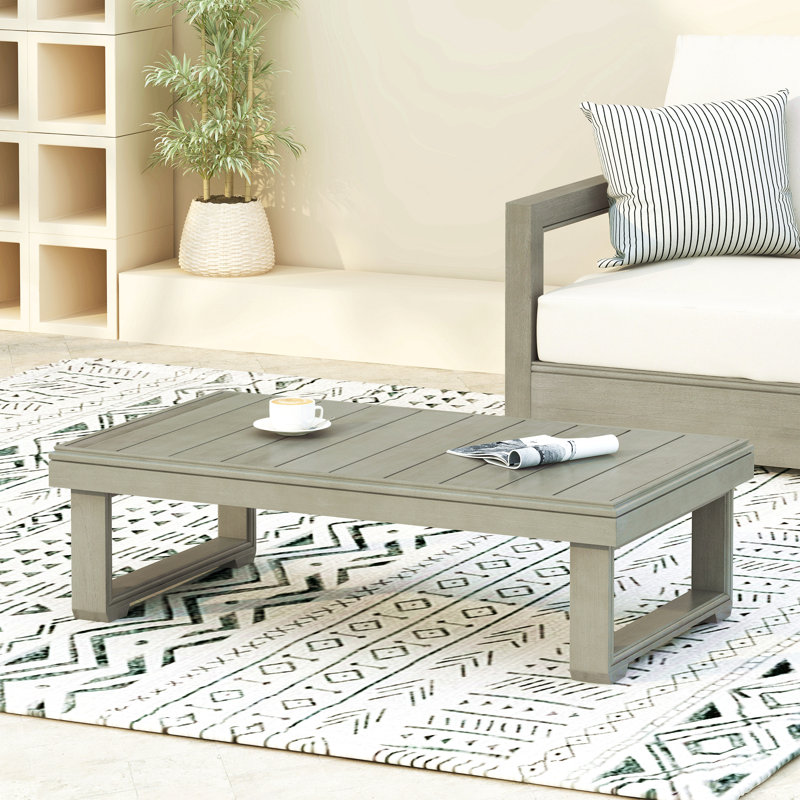 TABLE BASSE WESTCHESTER, Gris clair