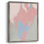 «Blush Abstract III», reproduction encadrée - bois massif-1194810845