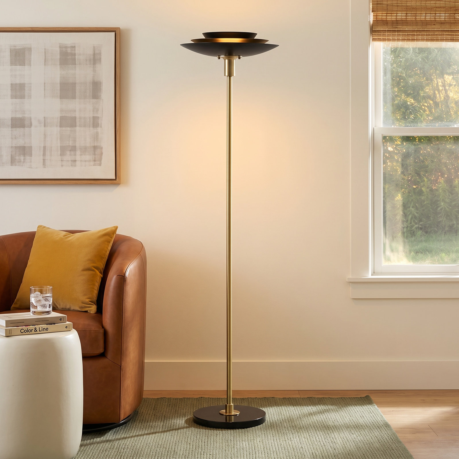 Rancho Mirage 72" Marble Lamp