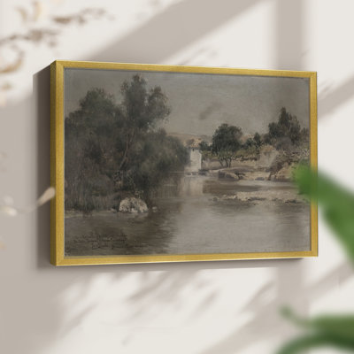 Paysages rétro-CDXCV - reproduction encadrée
