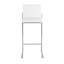 Tabouret de bar contemporain à haut dossier en acier doré et velours noir - ensemble de 2-1643910081-1643910085-1643910082