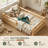 Montessori Toddler Floor Bed - Solid Wood House Frame, No Box Spring Needed-1869675614