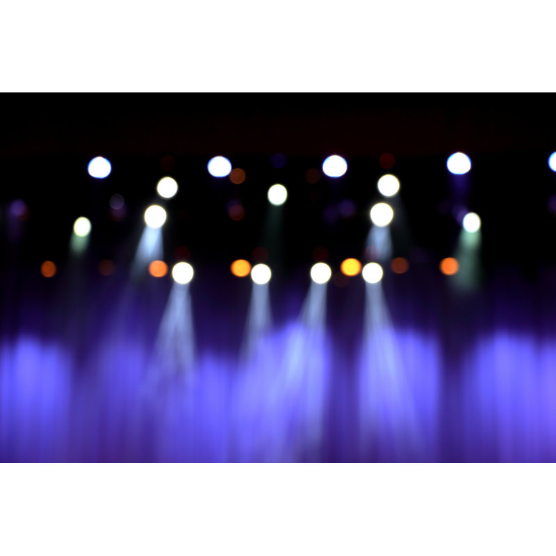 Blurred Theater Stage by Thanasus - Wrapped Canvas Print, 30cm H x 46cm W x 3.8cm D