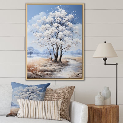 " White Maple Trees Landscape "