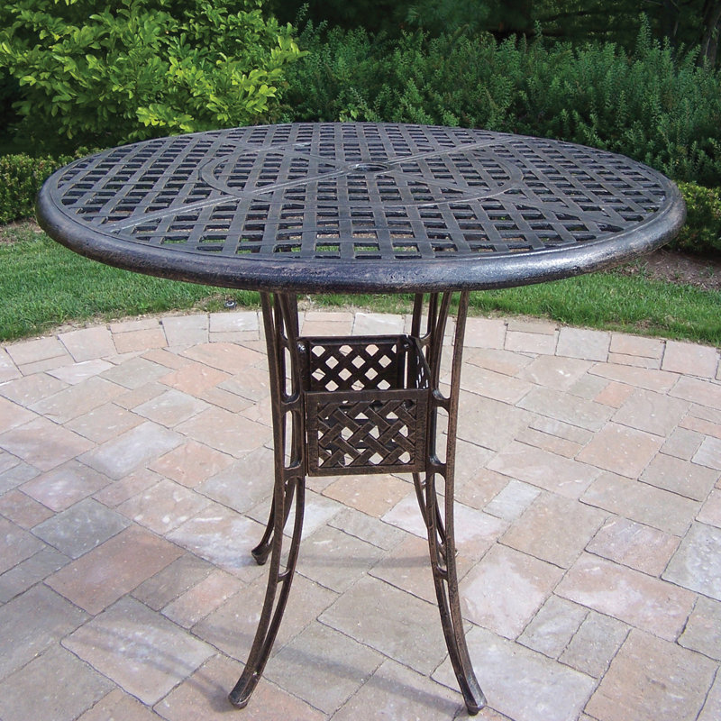 Table de bar Thelma, Bronze antique