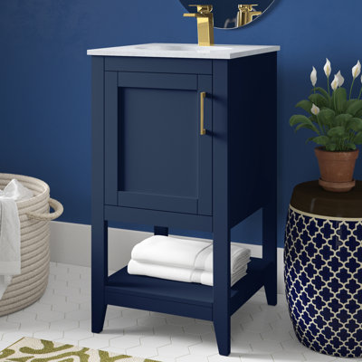 Ensemble de meuble-lavabo simple 18 po Scottsbluff